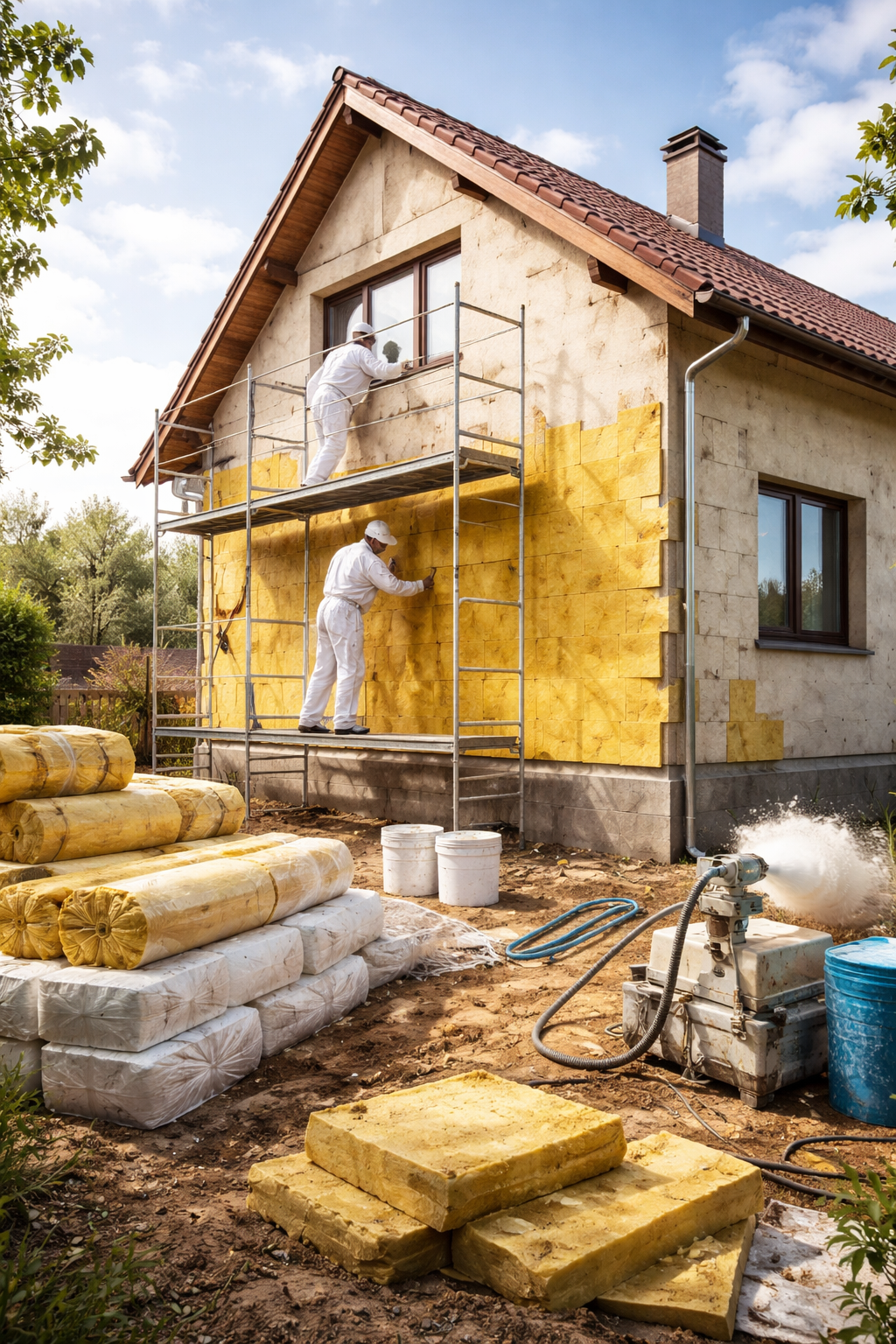Профессиональное утепление домов в Махачкале — тепло, надежность, экономия