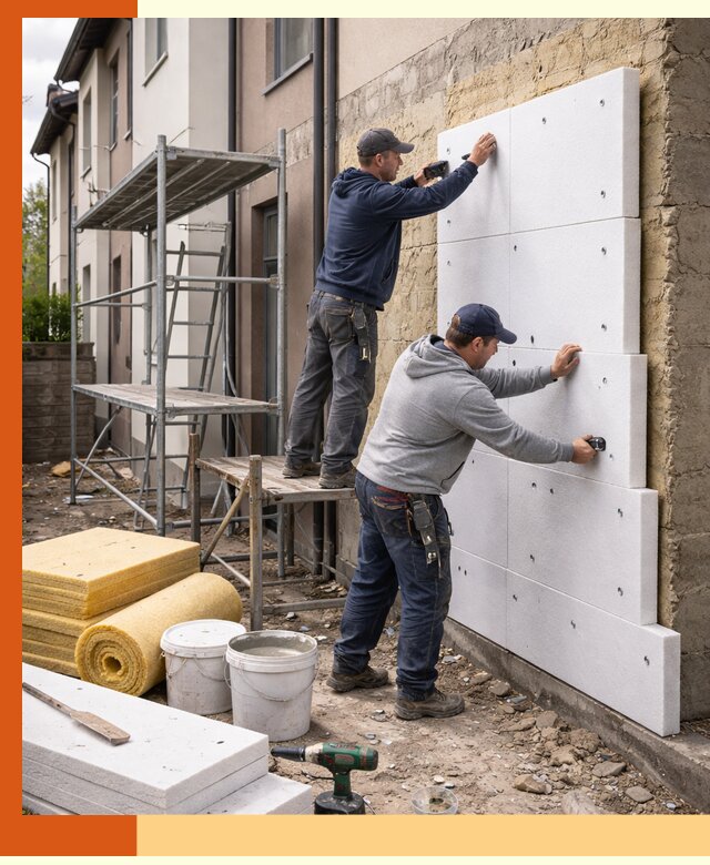 Утепление таунхауса с гарантией комфорта в Махачкале